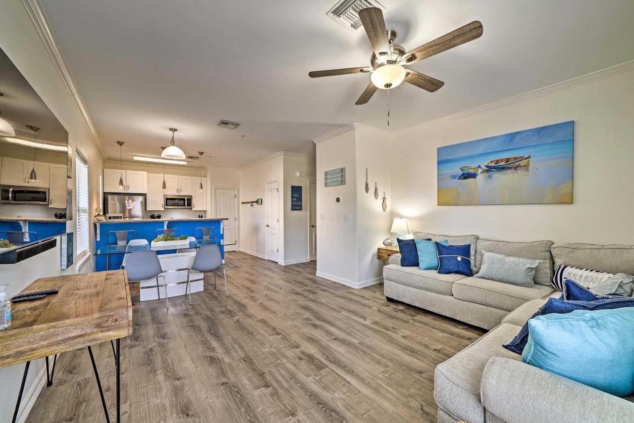 Modern Island Condo With Pool Steps To The Beach! South Padre Island Ngoại thất bức ảnh